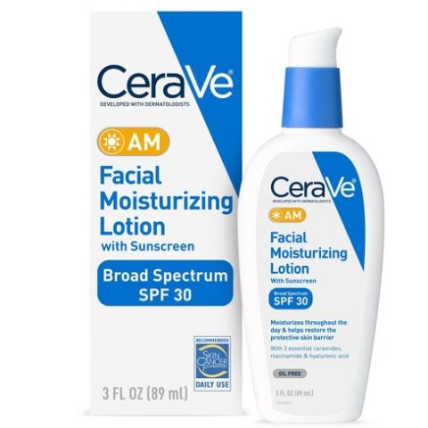 Cerave AM Facial Hydrating Moisturising Lotion With SPF 25