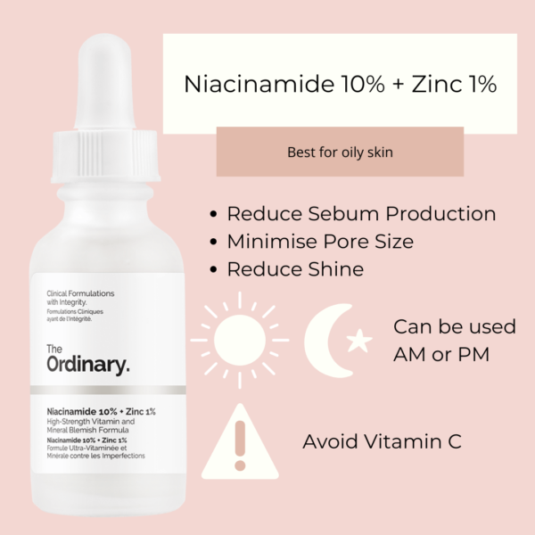 The Ordinary Niacinamide 10% + Zinc 1% - Image 2