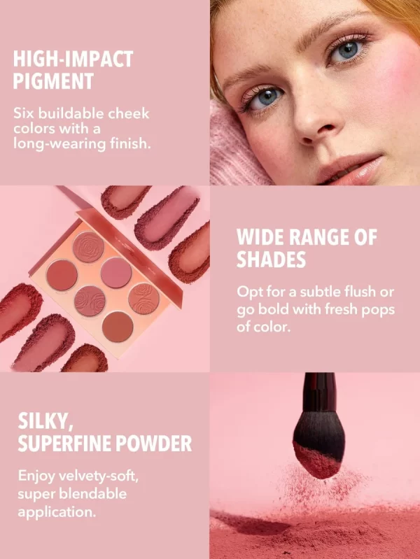 SHEGLAM Floral Flush Blush Palette - Image 5