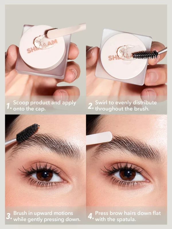 SHEGLAM Set Me Up Brow Hold-Crystal Clear - Image 4