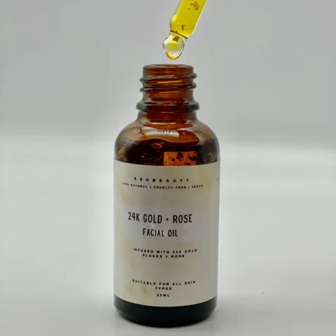 Ash Beauty 24K Gold + Rose Magic Elixir Facial Oil