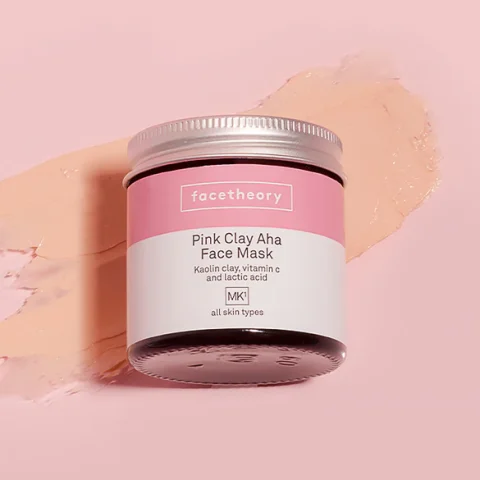 Face Theory Pink Clay AHA Face Mask