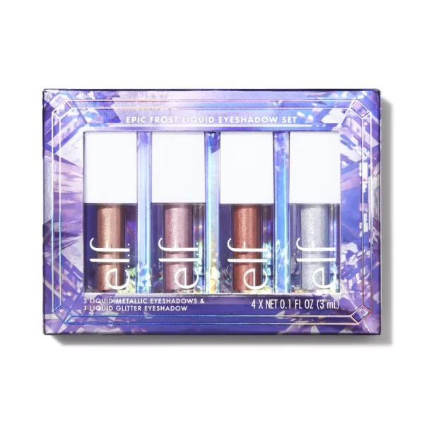 Elf Epic Frost Liquid Metallic Eyeshadow Vault