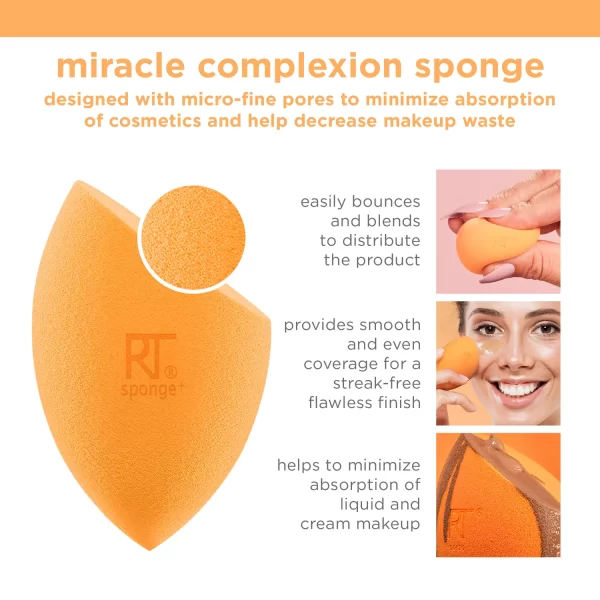 Real Techniques 2 Miracle Complexion Sponges - Image 4