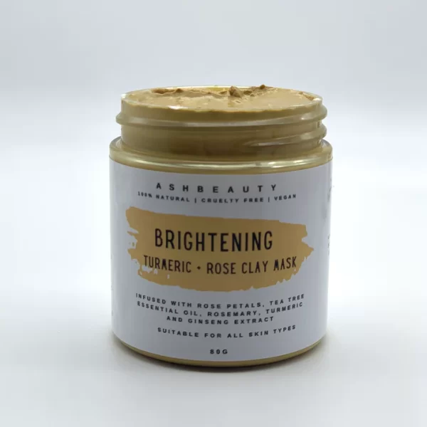 Ash Beauty Turmeric & Rose Skin Brightening Clay Mask