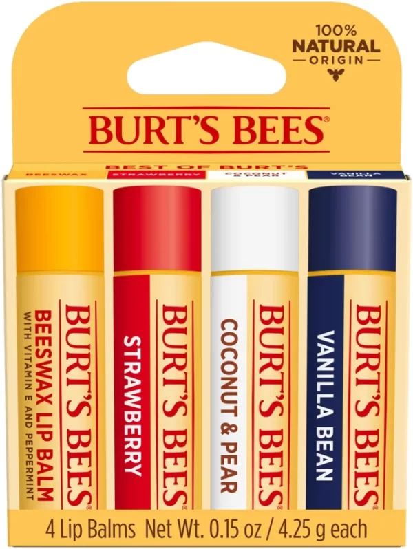 Best of Burt's Lip Balm 4-Pack