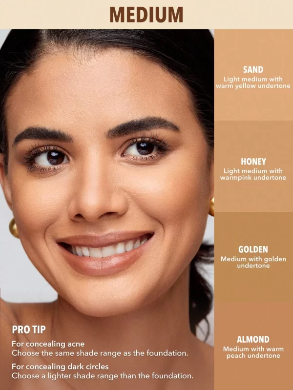 SHEGLAM Perfect Skin High Coverage Concealer - Image 8