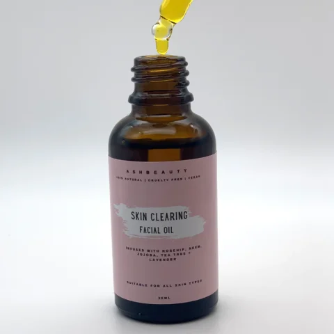 Ash Beauty Skin Clearing Facial Oil