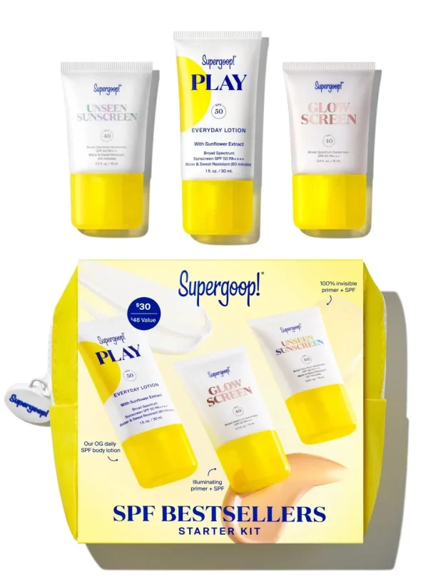 Supergoop SPF Bestsellers Starter Kit