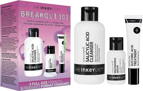 TheInkeyList Breakout 101 Kit | Clear Skin Starter Kit