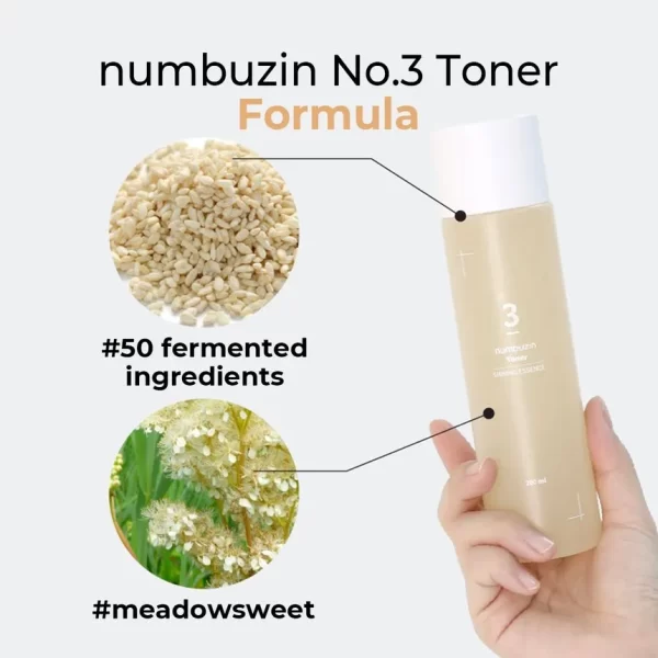 Numbuzin - No. 3 Super Glowing Essence Toner