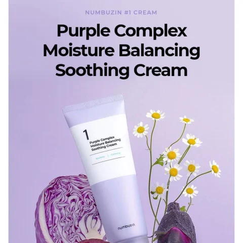 Numbuzin - No.1 Purple Complex Moisture Balancing Soothing Cream