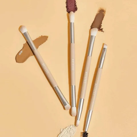 Sheglam Glam 101 Eye Essentials Brush Set With Bag