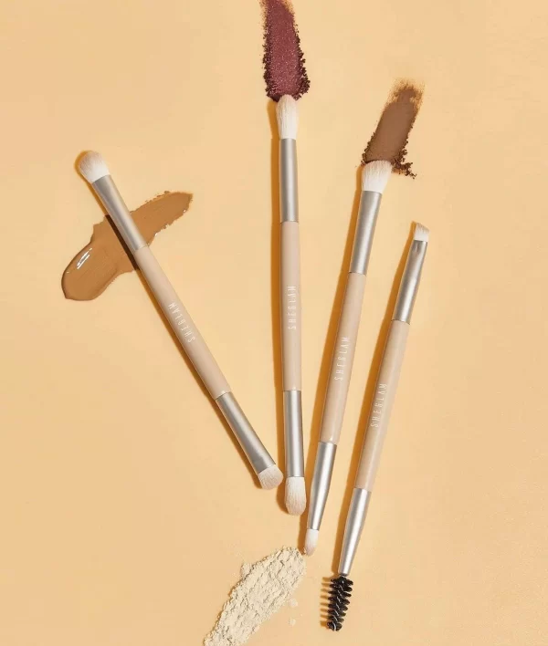 Sheglam Glam 101 Eye Essentials Brush Set With Bag