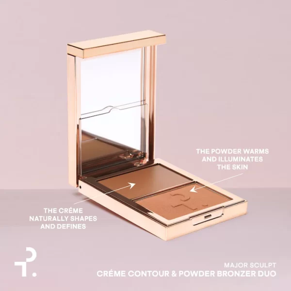 Patrick Ta Major Sculpt Crème Contour & Powder Bronzer Duo - Image 2