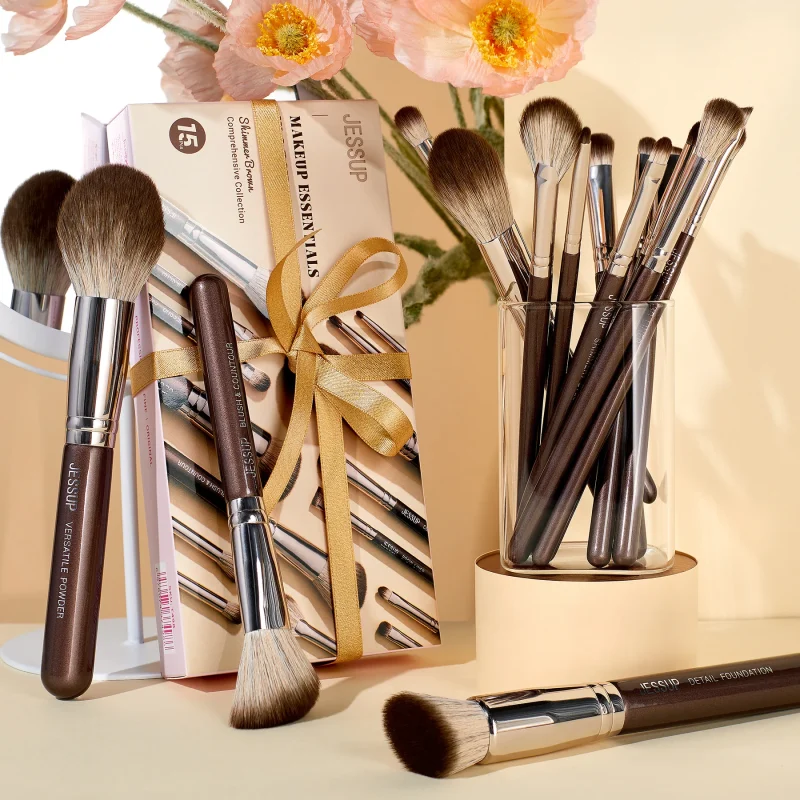 Jessup Makeup Essentials Shimmer Brown