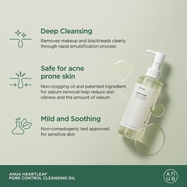 ANUA Heartleaf Pore Control Cleansing Oil - Image 4