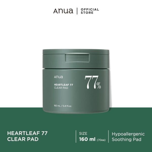 Anua Heartleaf 77% Toner Pad, 160ml