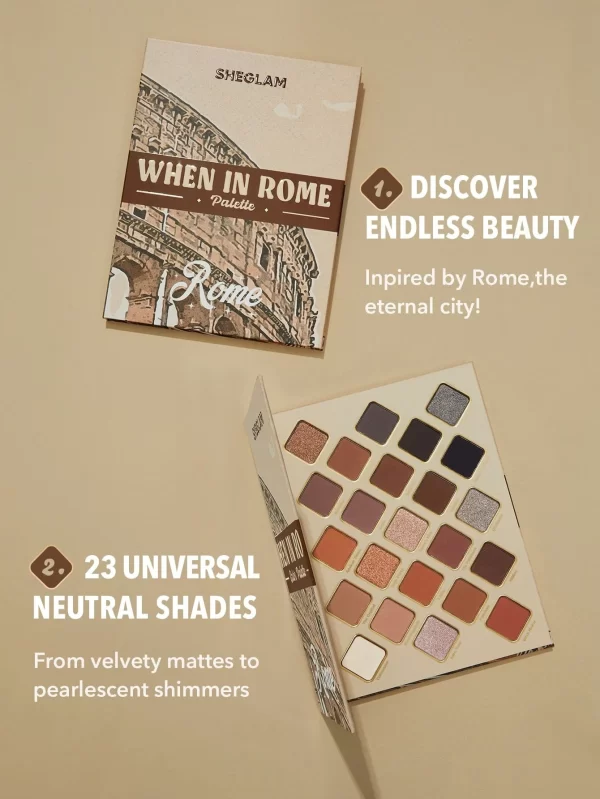 Sheglam When In Rome Palette - Image 4