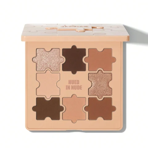 Sheglam Jazy Jigsaw Eyeshadow Palette Hued In Nude