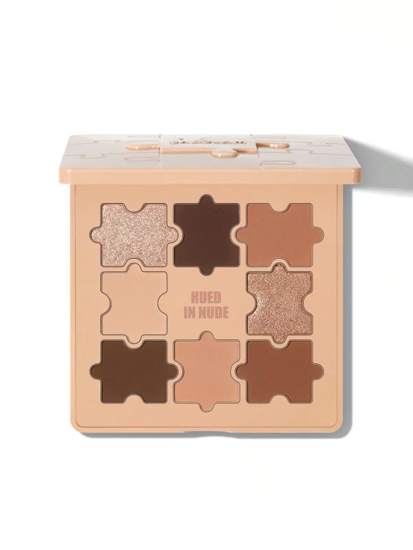 Sheglam Jazy Jigsaw Eyeshadow Palette Hued In Nude