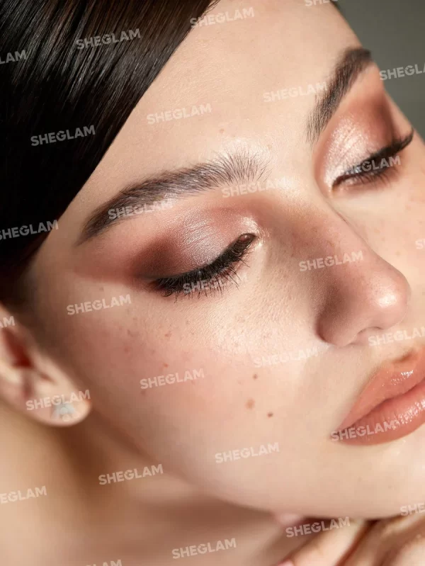 Sheglam Jazy Jigsaw Eyeshadow Palette Hued In Nude - Image 2