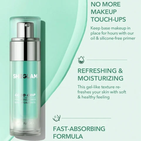 Sheglam Good Grip Hydrating Primer Mint Blue