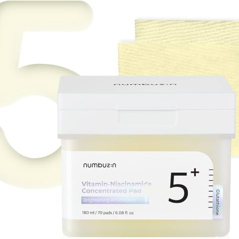 Numbuzin No 5+ Niacinamide Concentrated Toner pad