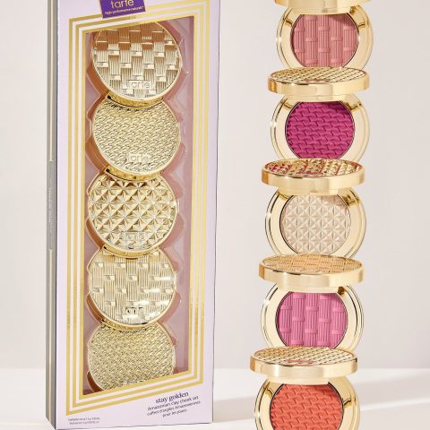 Tarte Stay Golden Amazonian Clay Cheek Set Pinks& Corals