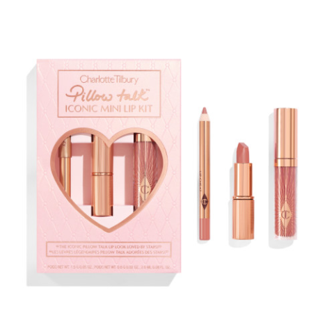 Charlotte Tilbury Pillow Talk Iconic  Mini Lip Kit