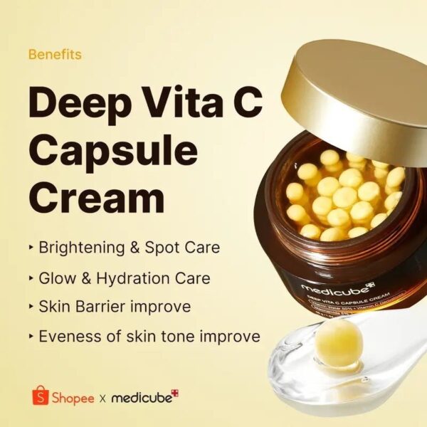 Medicube Deep Vita C Capsule Cream - 55gm - Image 2