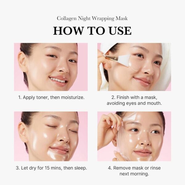 Medicube Collagen Night Wrapping Mask 75ml - Image 2