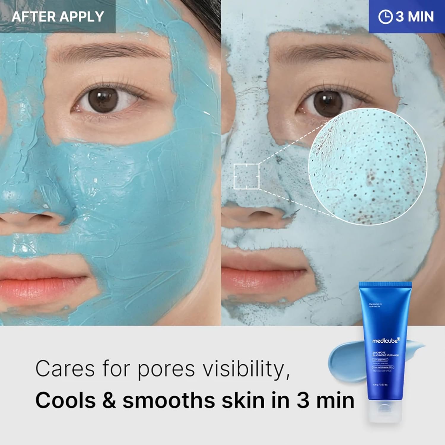 Medicube - Zero Pore Blackhead Mud Mask (100gms) - Image 2
