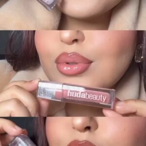 Huda Beauty - Icy Nude Faux Filler Lip Gloss