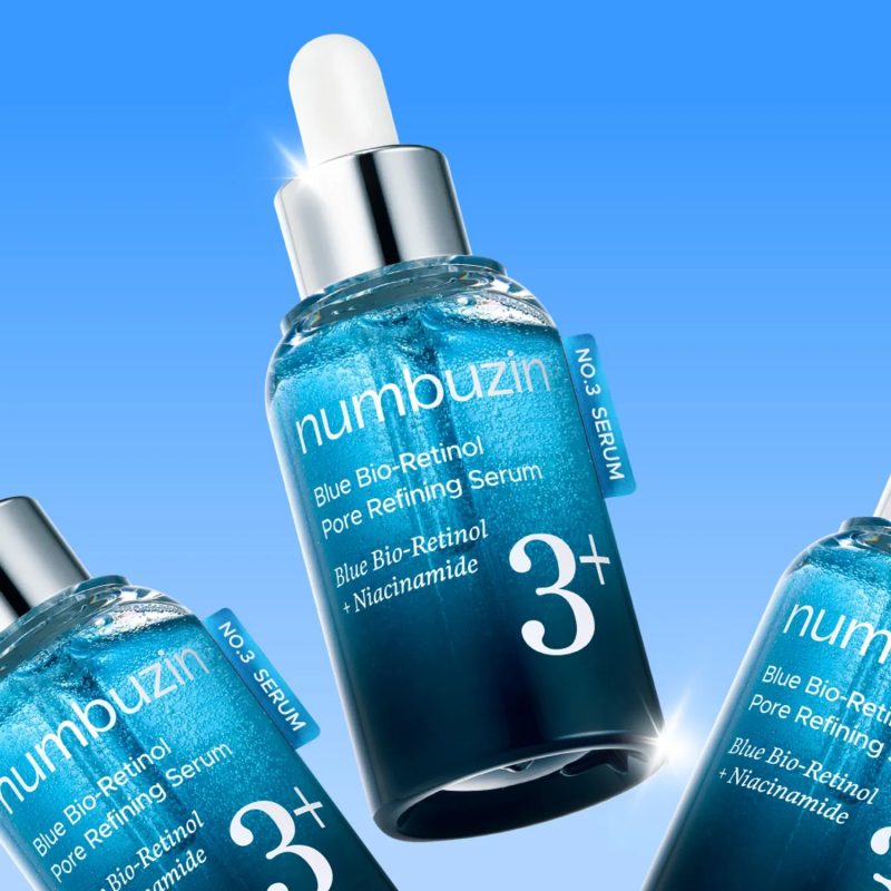 Numbuzin - No. 3 Blue Bio-Retinol Pore Refining Serum 30ml