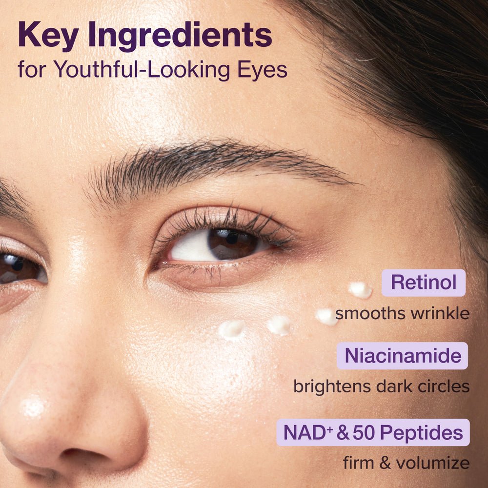 Numbuzin - No.9 Nad + Retinol Volumetox Eye Cream - Image 3