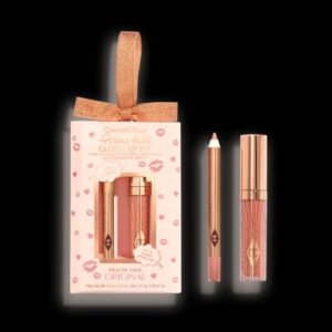 Charlotte Tilbury - Pillow Talk Mini Glossy Lips Duo. Pillow Talk Original