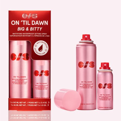One Size Big & Bitty
On 'Til Dawn Mattifying Waterproof Setting Spray Duo