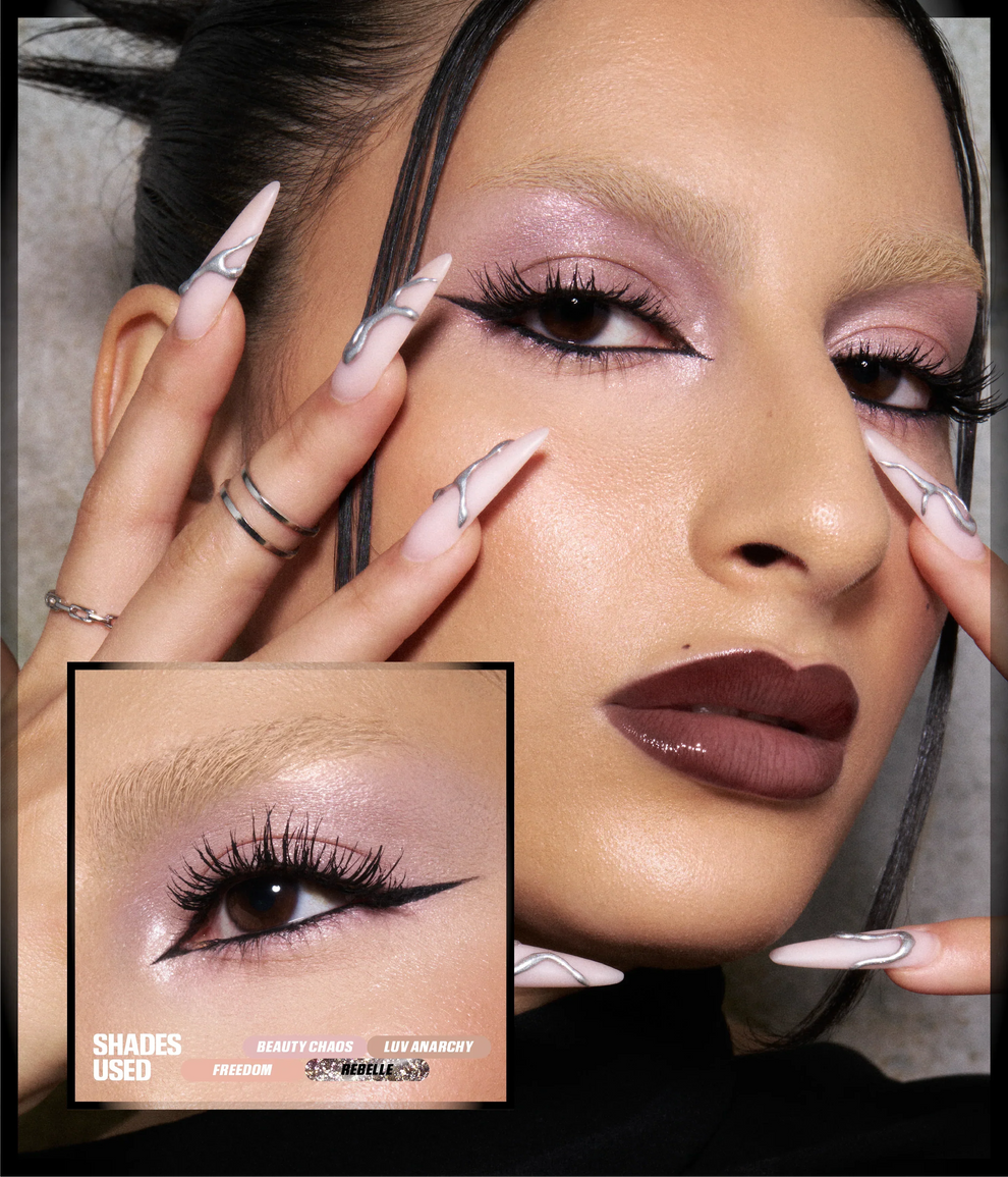 HudaBeauty Pretty Grunge Eyeshadow Palette - Image 4