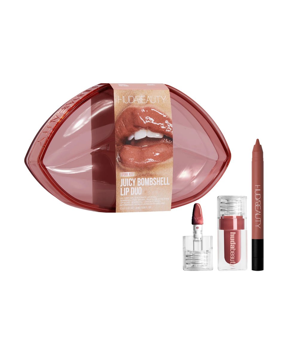 HudaBeauty Juicy Bombshell Lip Duo