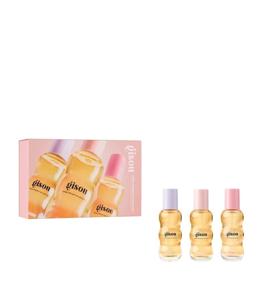 Gisou Honey Infused Hair perfumes Set (3 x15 Ml)
