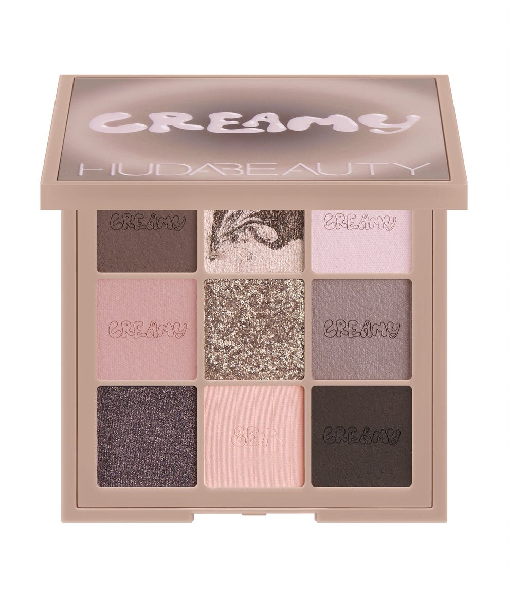 HudaBeauty Greige Creamy Obsessions Eyeshadow Palette