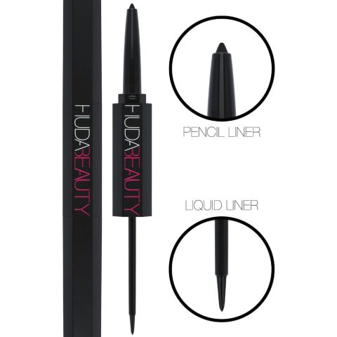 HudaBeauty LIFE LINER DOUBLE ENDED EYELINER LIQUID & PENCIL