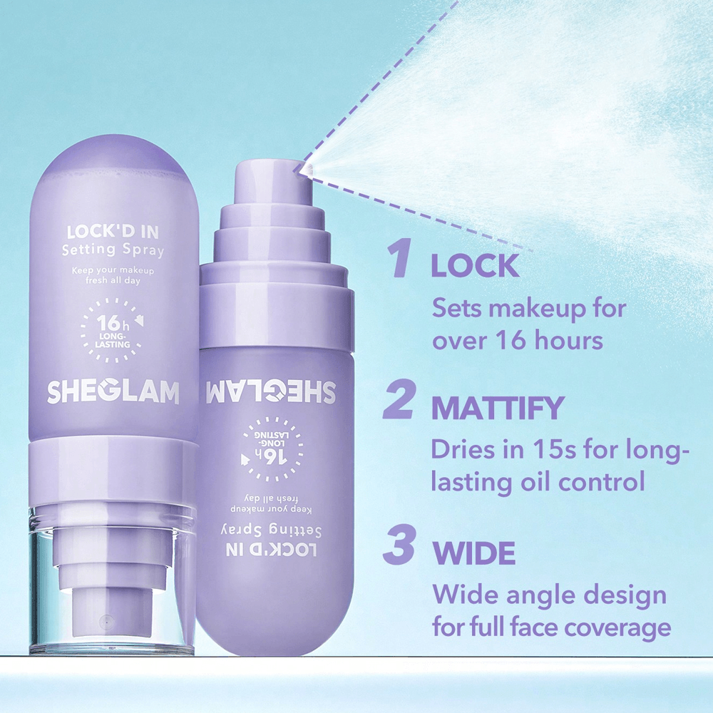 Sheglam Lock'D In Setting Spray - Image 2