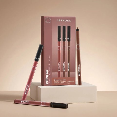 Sephora Define Me Brown Colorful Lip Liner Kit