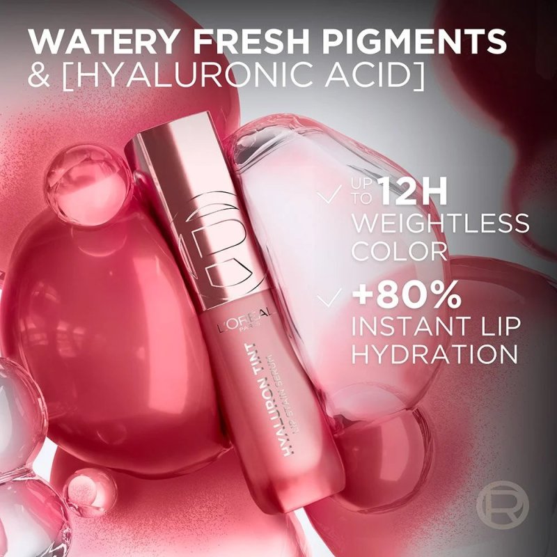 L'oreal Hyaluron Tint Lip Stain Serum